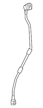 2975014600 - Cooling System: Vent Hose for Mercedes-Benz Image