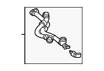 294501660064 - Cooling System: Tube for Mercedes-Benz Image