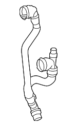 2975018900 - Cooling System: Hose for Mercedes-Benz Image