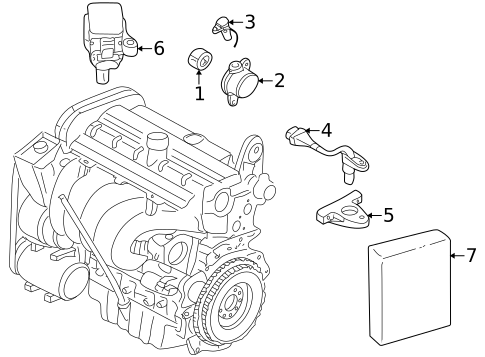 Ignition System for 2003 Volvo C70 #0