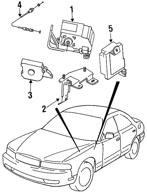 Cruise Control System for 1993 Mazda 929 #0