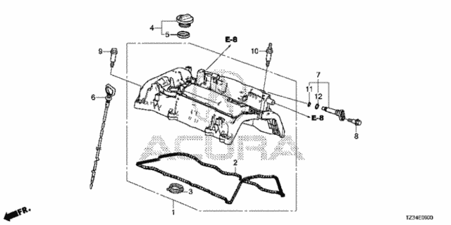 Cylinder Head Cover (1) for 2020 Acura TLX #0