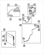 68223577AD - Air Conditioners and Heaters: A/c Suction Line for Mopar Image