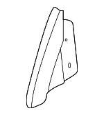 14075423 - Body: Windshield Frame Filler for Chevrolet: Astro | GMC: Safari Image