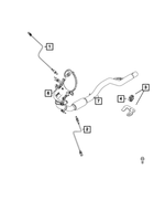 68439519AA - Electrical: Oxygen Sensor for Mopar Image