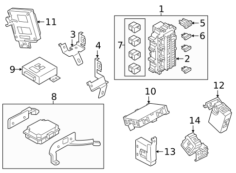 Power Seats for 2018 INFINITI QX80 #4