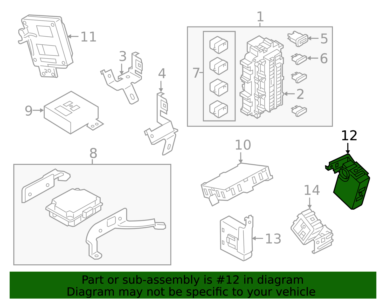 2011-2017 INFINITI Module 284D1-1CD0A | INFINITI