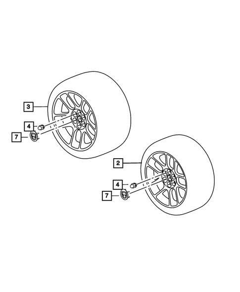 Wheels, Tires and Hardware for 2009 Dodge Viper #0