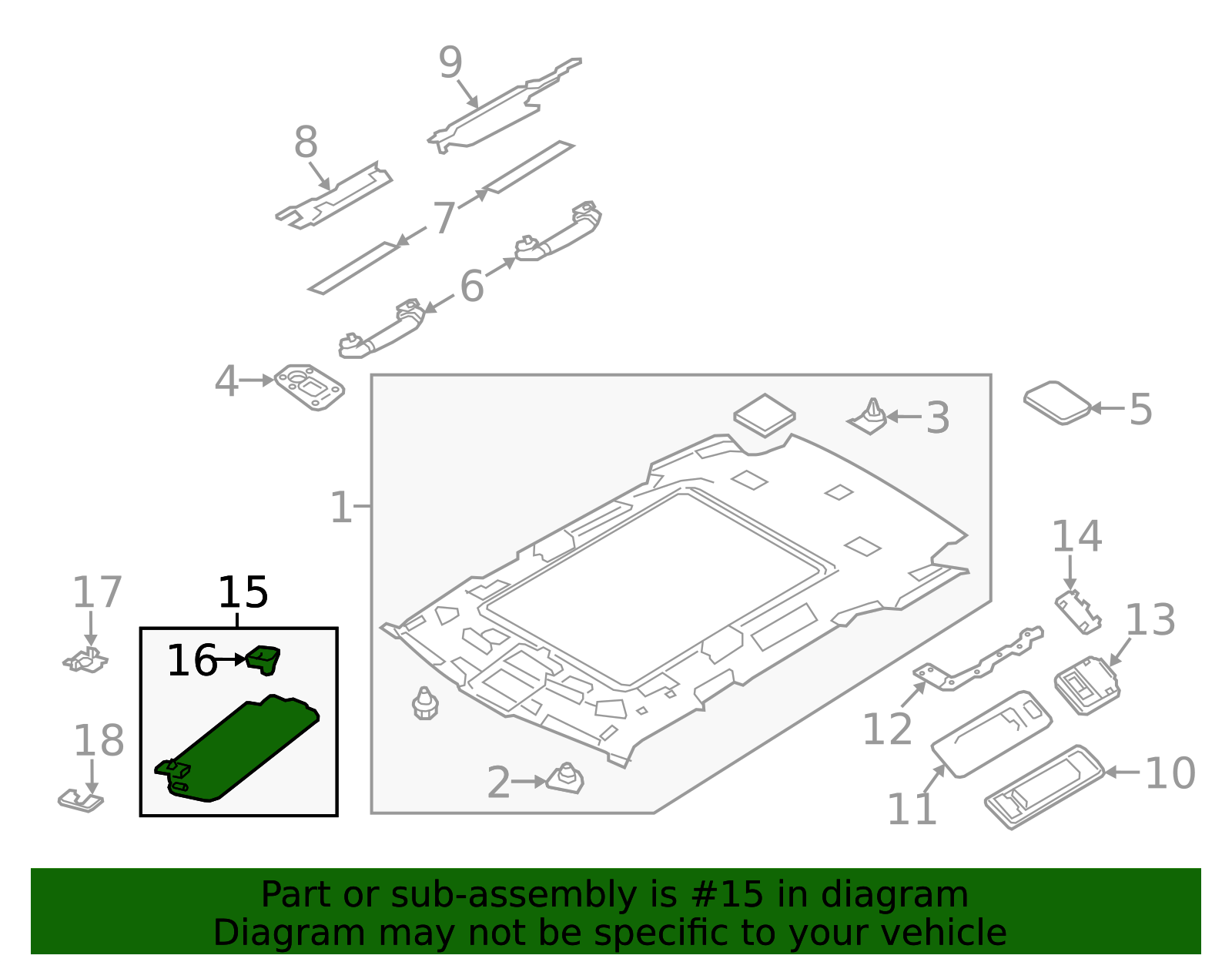 Sun Visor ? Block Glare with Factory Precision | AutoNation Parts