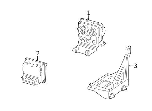 Anti-Lock Brakes for 2001 Chevrolet Cavalier #0