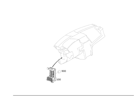 Fuse Box Interior for 2012 Mercedes-Benz E550 #0