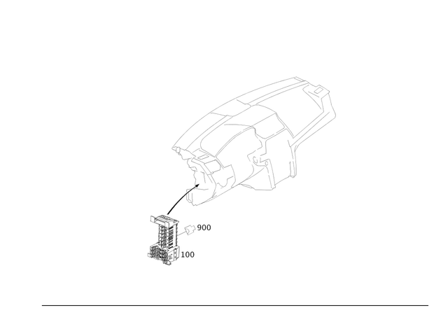 255457226 - Electrical Equipment and Instruments: Receptacle Housing for Mercedes-Benz Image image