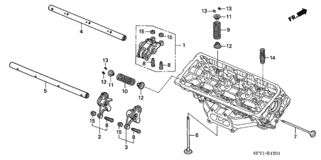 Valve - Rocker Arm (RR.) for 2007 Honda Accord #0