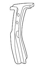 F4ZZ6324300A - Body: Lock Pillar for Ford: Mustang Image