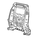 68101321AA - Body: Seat Back Frame for Mopar Image