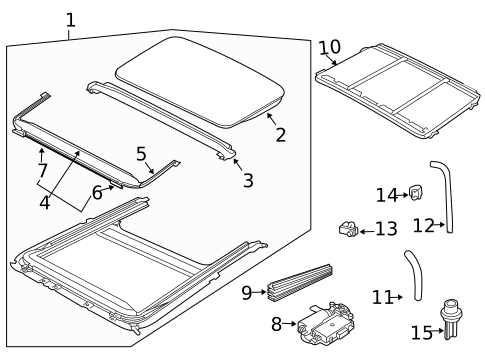 Sunroof for 2008 Saab 9-3 #0
