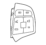 31334500 - Steering: Radio Switch for Volvo: S80, XC70 Image