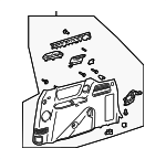 62510AE101E0 - : Trim Panel Assembly for Toyota: Sienna Image