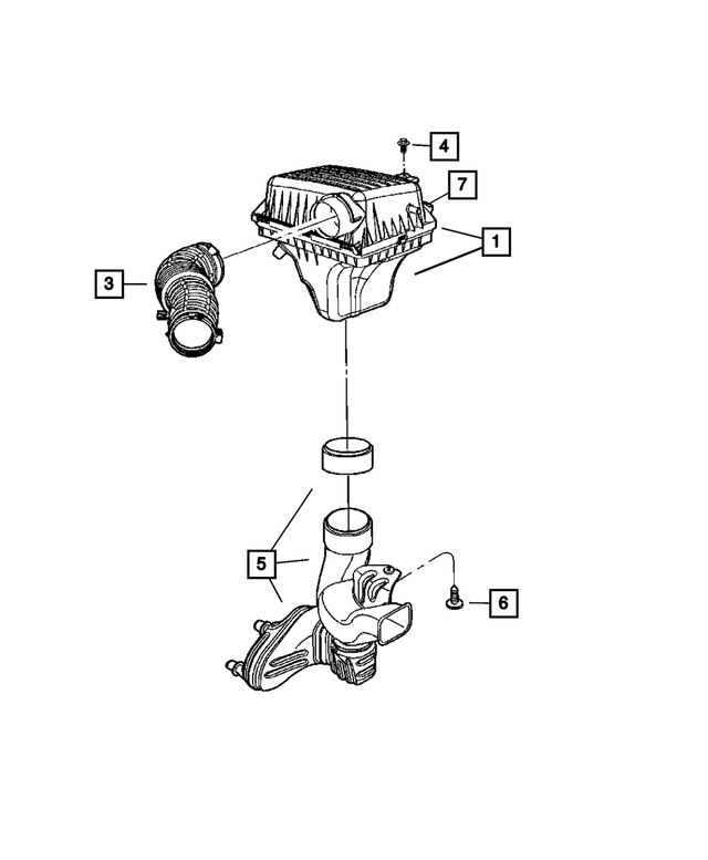 4591867AD - Fuel: Air Cleaner for Mopar Image