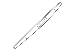 28790ED000 - Body: Wiper Blade for Nissan: Murano, Quest Image
