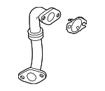 284102S010 - Exhaust: Egr Pipe for Hyundai: Santa Cruz, Santa Fe, Sonata, Tucson Image