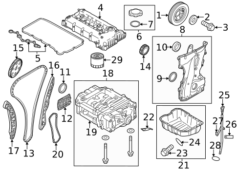 Oil Pump for 2010 Kia Forte Koup #0