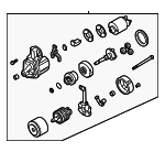 1810A011 - Electrical: Starter for Mitsubishi Image