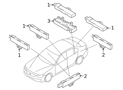 Electrical Components for 2024 BMW M8 Gran Coupe #6