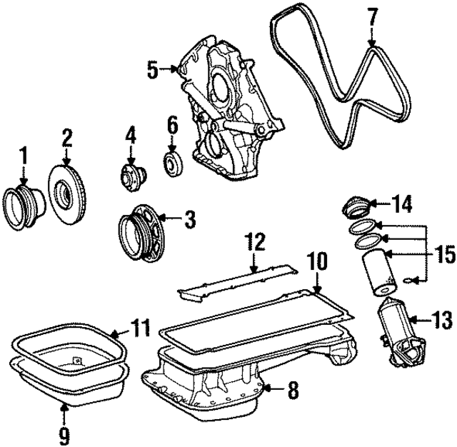 29978494 - Engine: Timing Chain for Mercedes-Benz Image