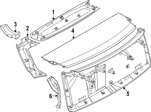 Interior Trim for 2025 BMW XM #0