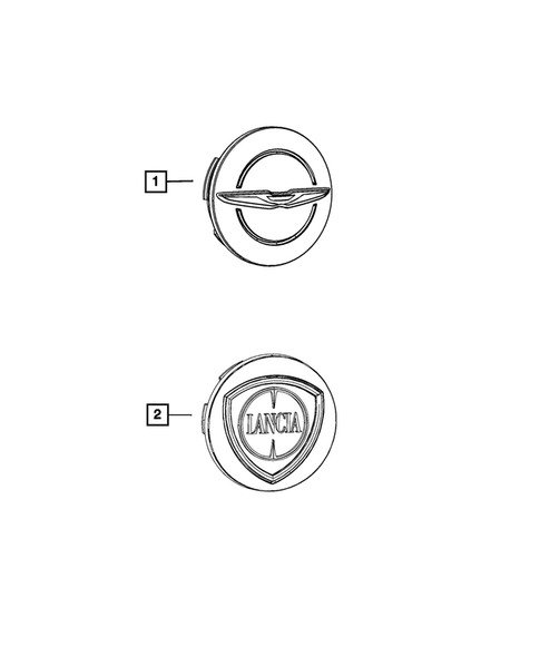 Wheel Covers and Center Caps for 2015 Chrysler 300 #0