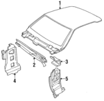 10156371 - Body: Reinforcement for Chevrolet: Camaro | Pontiac: Firebird Image