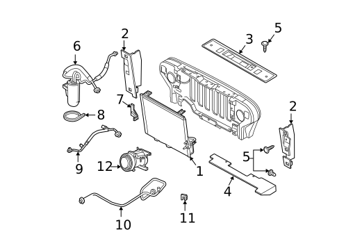 A/C Accumulator/Receiver Drier for 2003 Jeep Wrangler #0