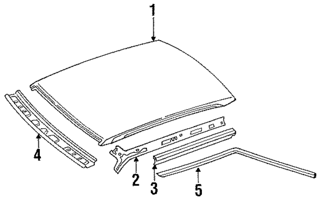 7633050A10 - : Inner Rail for Nissan: Sentra Image
