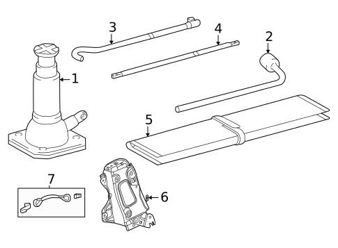 Power, Air, & Hand Tools & Accessories for 2025 Toyota 4Runner #0