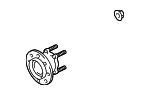 32057411 - Brakes: Hub &amp; Bearing for Saab Image