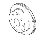 93192627 - Brakes: Disc Brake Rotor for Saab: 9-3, 9-3X Image
