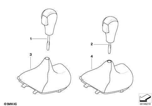 Selector Lever Handles / Covers for 2011 BMW 128i #0