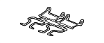 68050448AA - Body: Seat Lumbar Support Cushion for Mopar Image