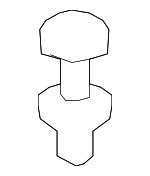 51471911992 - Body: Deflector Retainer for Mini Image