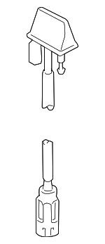 61667131299 - : Washer Nozzle for BMW: 325i, 325xi, 328i, 328i xDrive, 328xi, 330i, 330xi, 335d, 335i, 335i xDrive, 335is, 335xi, M3 Image