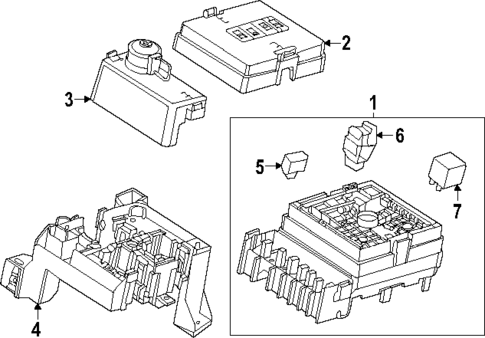Fuse & Relay for 2025 Buick Envision #0