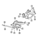 4861437AB - Emission Systems: Vapor Canister Bracket for Mopar Image