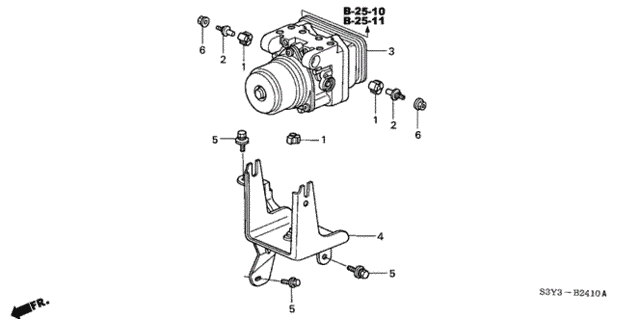 ABS Modulator for 2002 Honda Insight #0