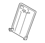 89310F3000 - : Seat Back Frame for Hyundai: Elantra Image