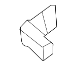 LR153907 - : 2022-2023 Land Rover - Air Deflector Deflector for Land Rover: Range Rover, Range Rover Sport Image