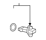 13627839014 - Engine: Air Mass Sensor for BMW: M3, M5, M6, Z3, Z4 Image
