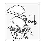 13717853886 - : Air Cleaner Assembly for BMW: Z4 Image