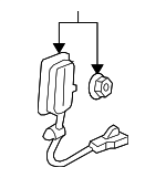 78050SLNA81ZB - : Side Air Bag for Honda: Fit Image