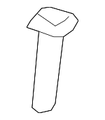 81143SM4J01ZA - Body: Headrest Guide for Honda: Civic, CR-V, Fit, Odyssey, Pilot Image